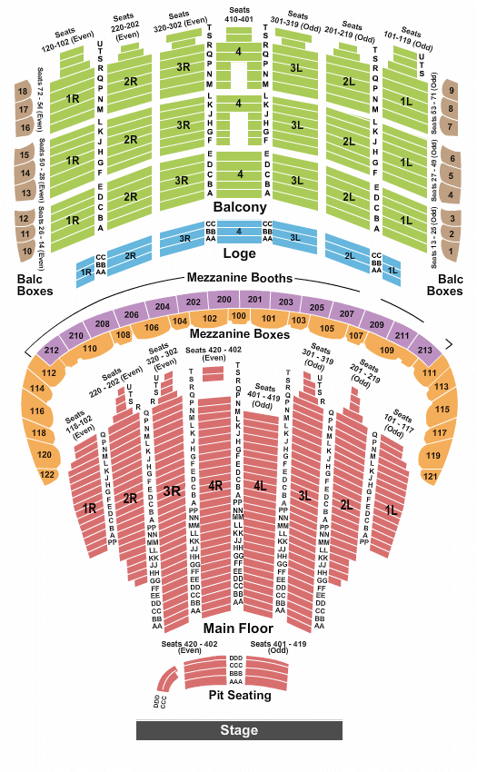 The Chicago Theatre Kevin Hart Seating Chart